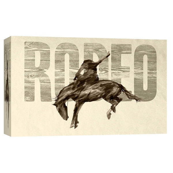 PTM Images 9-103713 PTM Canvas Collection 8" x 10" - "Rodeo" Giclee American Art Print on Canvas