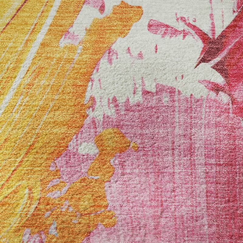 Premium Washable Super Soft Modern Brushstrokes Mayfield Rug