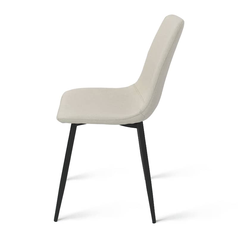 Modern Fabric Upholstered Dining Chairs (Set of 4) - 34"x18"x18"