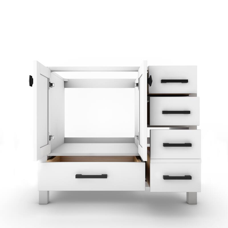 Yamyam 35" Single Bathroom Vanity Base Only