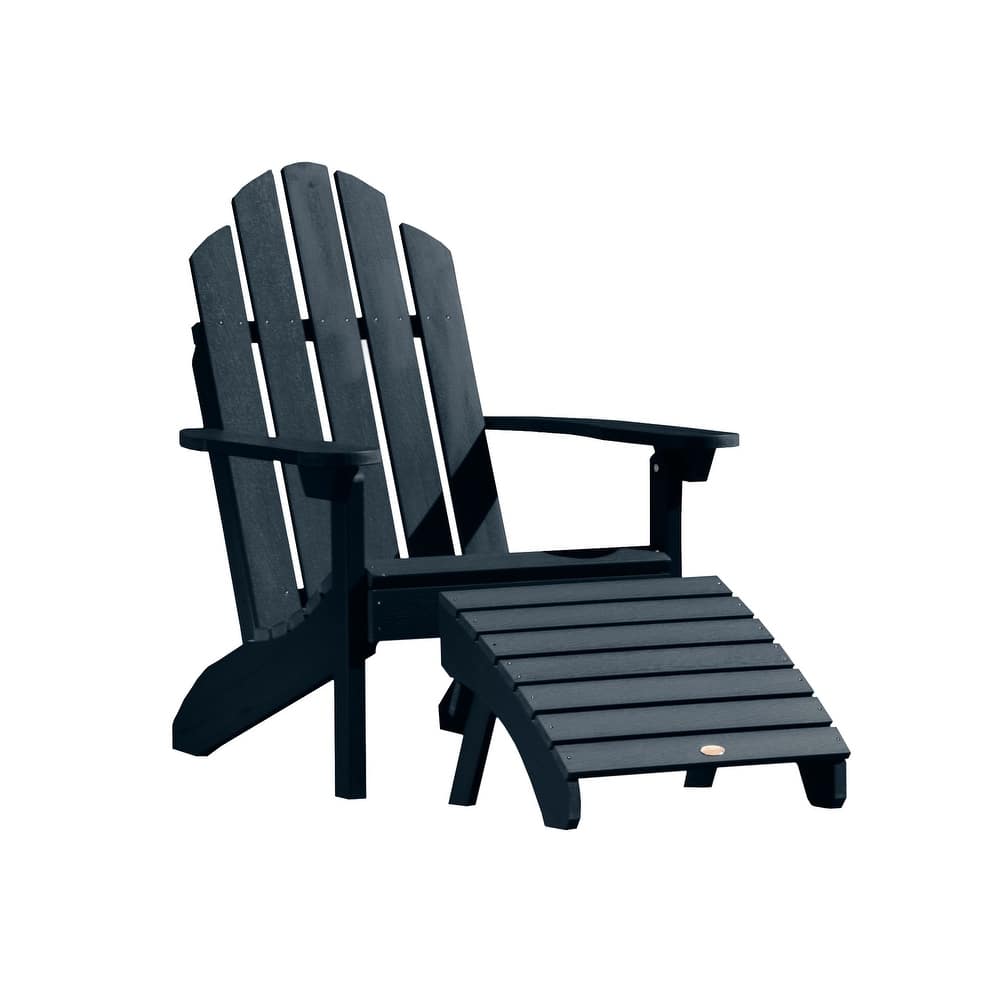 Outdoor Chair and Ottoman Set