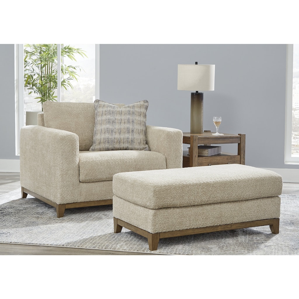 Signature Design by Ashley Parklynn Beige 2-Piece Upholstery Package - 47" W x 40" D x 38" H