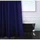 71 x 74-inch Spring Navy Solid Shower Curtain