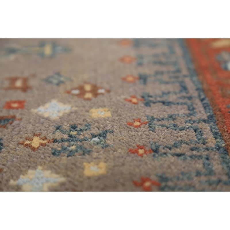 Viss Indian Runner Rug Handmade Wool Carpet - 2'5"x 9'11"