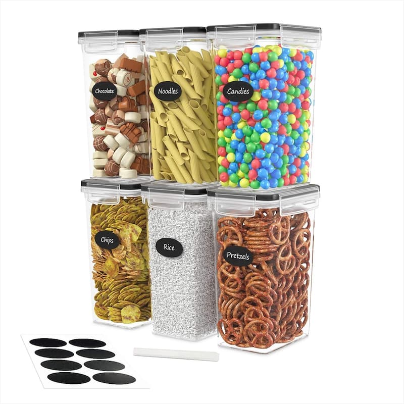 DWËLLZA KITCHEN 2.0L Airtight Food Storage Container Set of 6