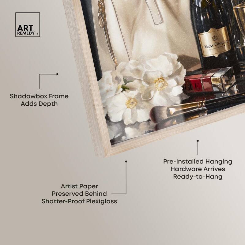 Cheers to Starry Glam Shadowbox by Art Remedy
