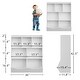 preview thumbnail 14 of 17, Toy Storage Cabinet for Storage Books and Toys
