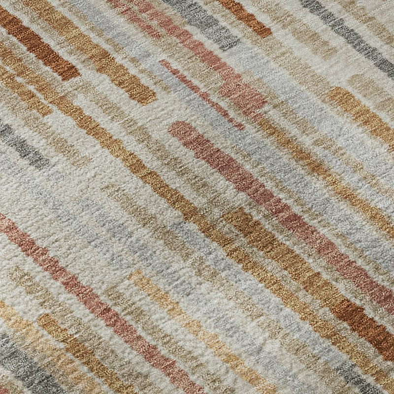 Premium Washable Super Soft Stripe Stack Mayfield Rug
