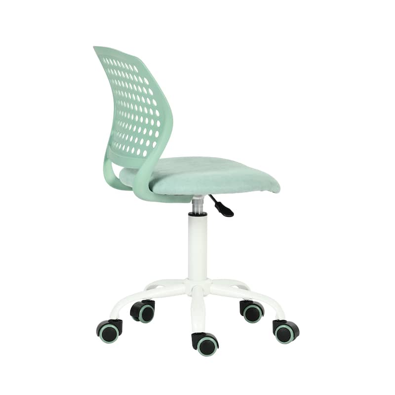Homy Casa Adjustable Swivel Office Chair Wheels, Modern Study Chair