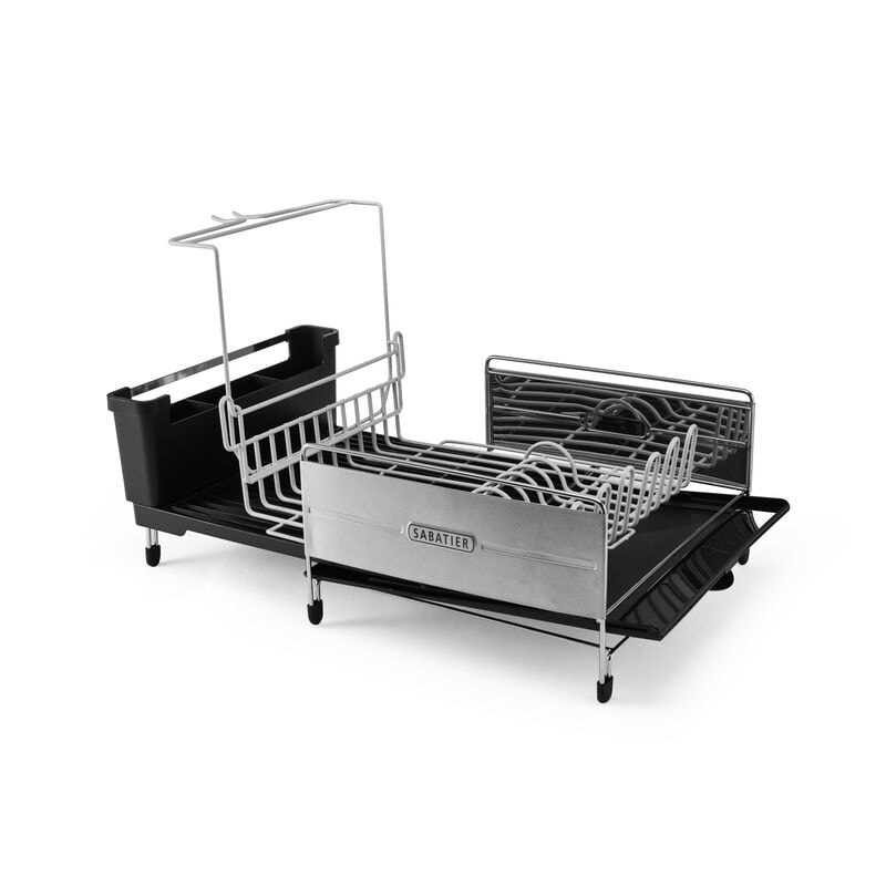 Amazon.com: Sabatier Expandable Stainless Steel Dish Rack