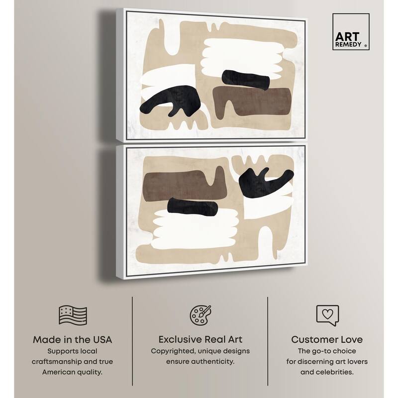 Contained Gesture I Canvas by Art Remedy