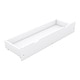 preview thumbnail 12 of 22, Wood Queen Size House Bed, Kids Platform Bed Frame with Guardrail Headboard, Modern Storage Bed with 2 Drawers