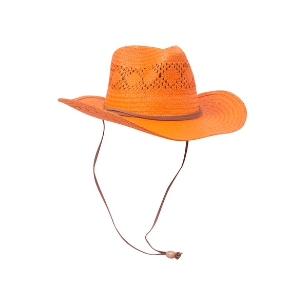 orange outback hat