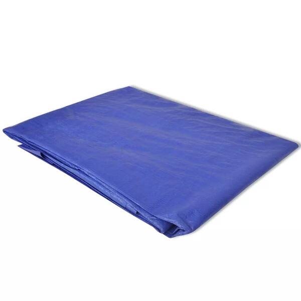 Shop Vidaxl Pool Ground Cloth Sheet For Round Pools 11 8 12