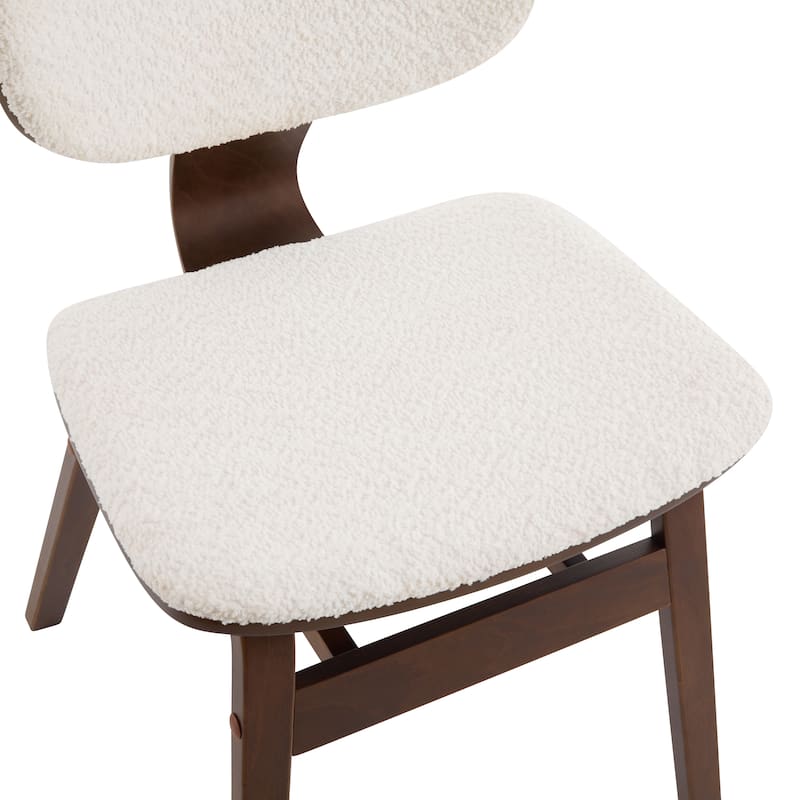 Kensington Bouclé Dining Chair Set of 2 by Christopher Knight Home