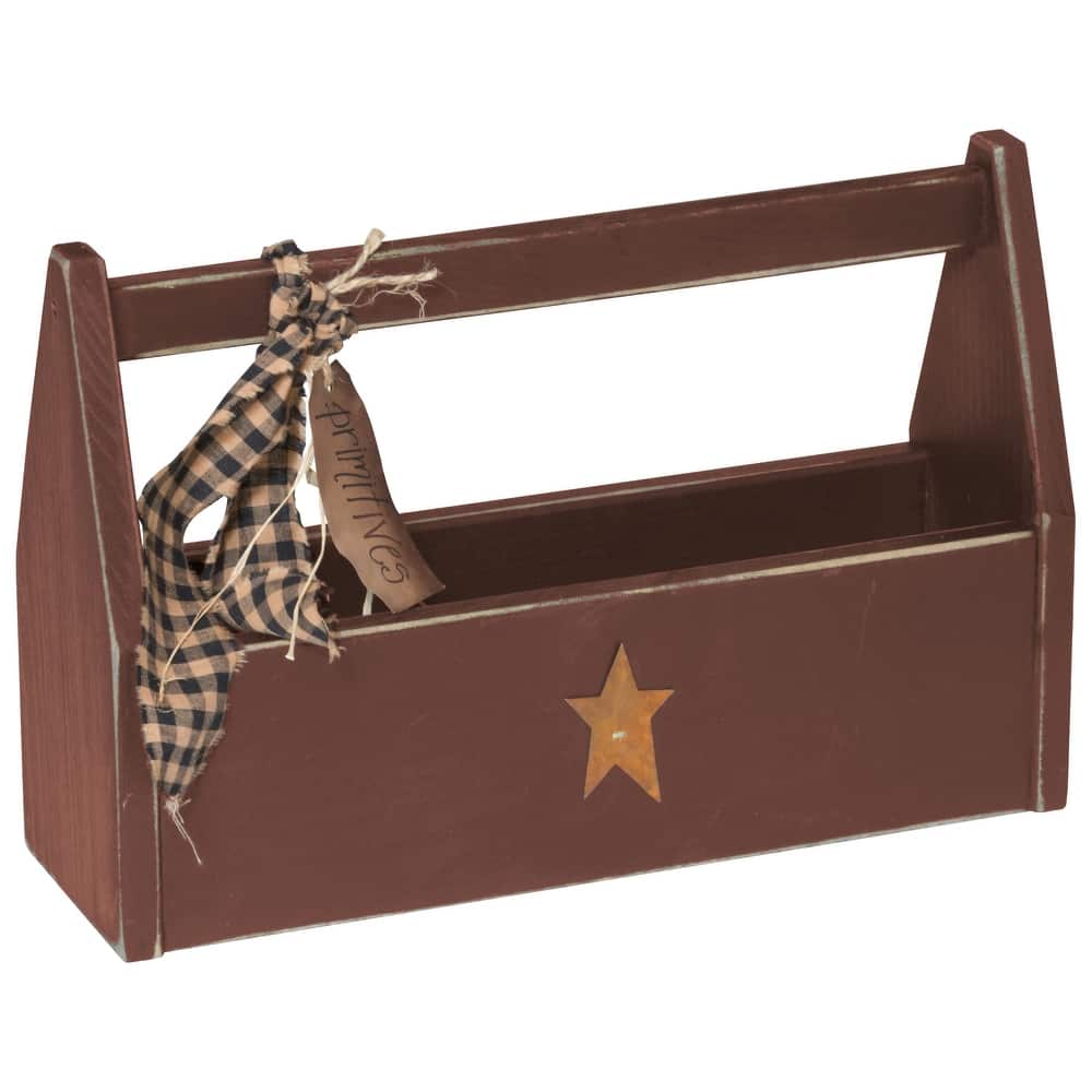 Farmhouse Decorative Tool Tote