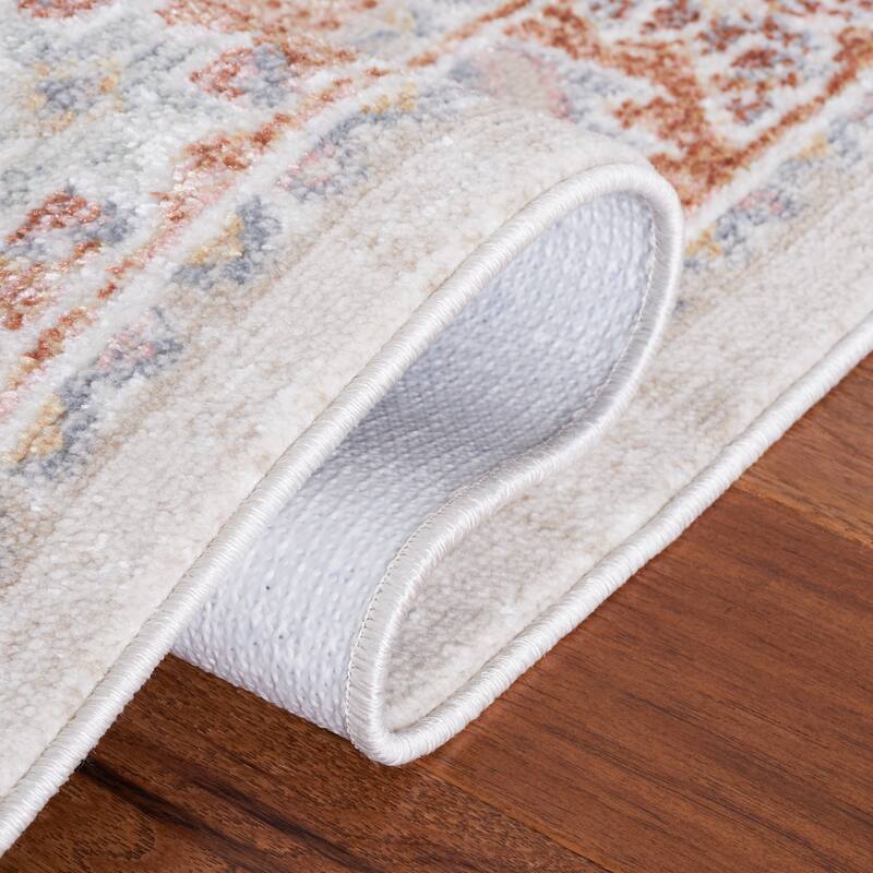 SAFAVIEH Blair Machine Washable Khadija Slip Resistant Rug