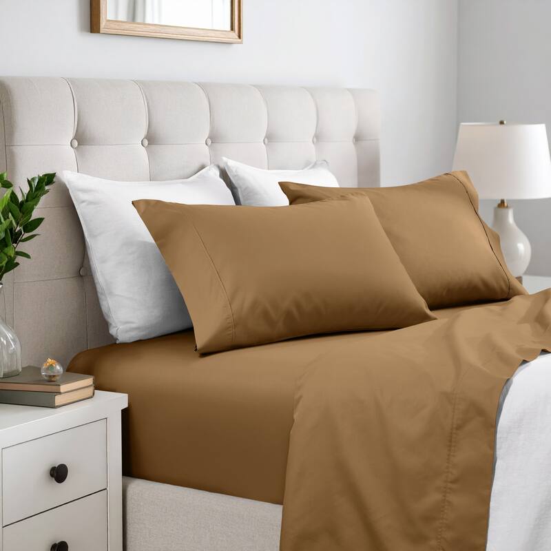 Superior 600 Thread Count Cotton Blend Sheet Set