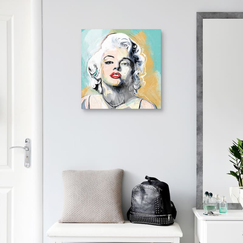 Marilyn Portrait I by Studio Arts Canvas Art Print