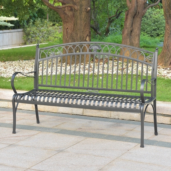 Segovia Iron 3 Seater Garden Bench On Sale Bed Bath Beyond