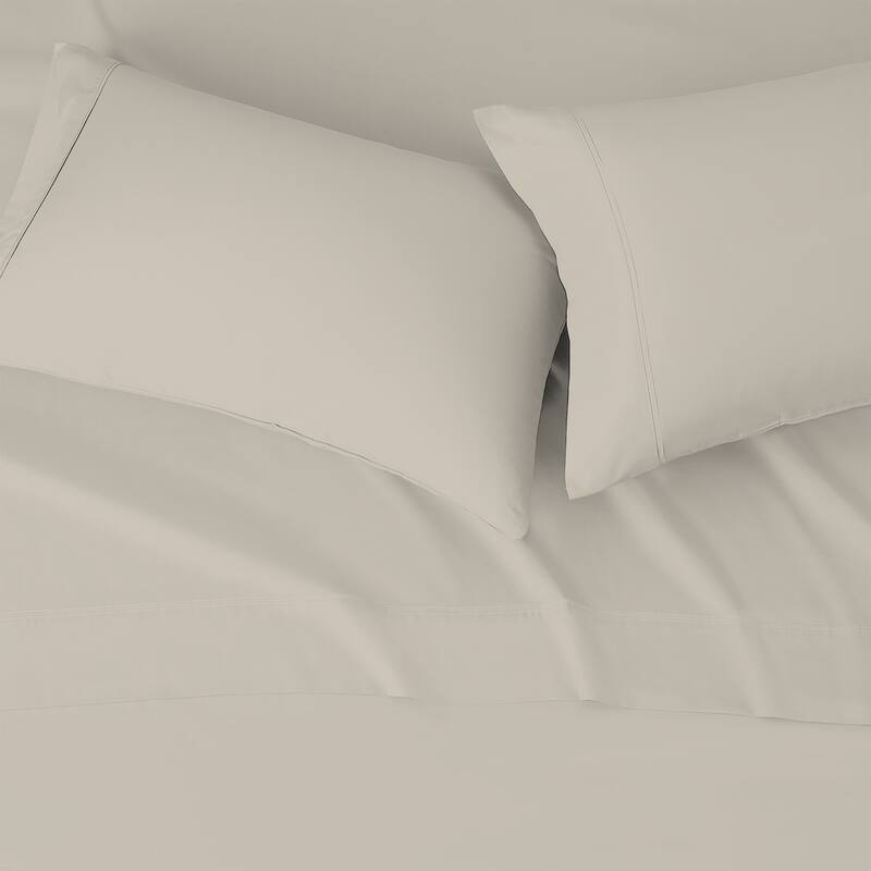 100% Cotton Lightweight & Breathable Percale Weave Sheet Set