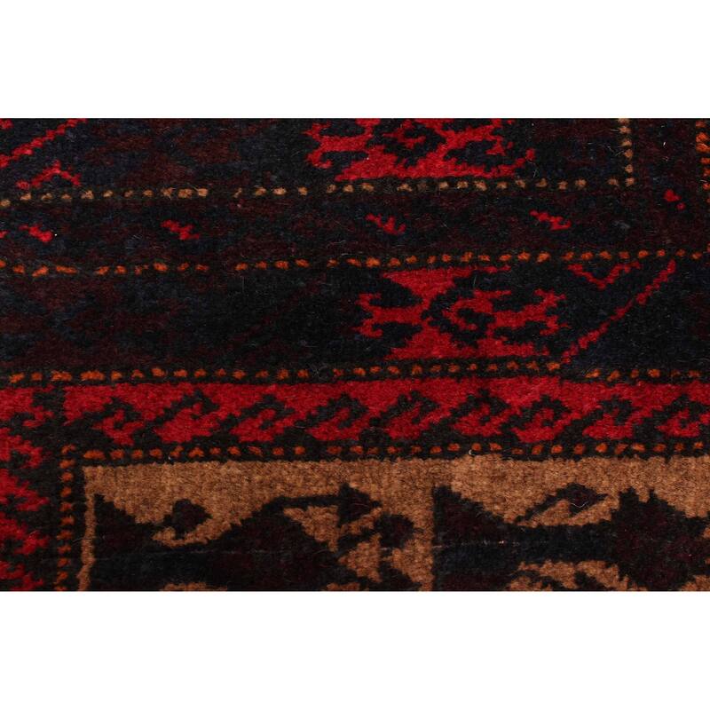 ECARPETGALLERY Hand-knotted Teimani Brown Wool Rug - 3'1 x 5'1