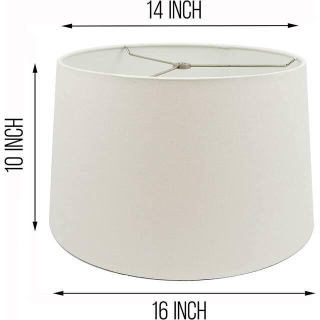 Mestar Hardback Drum Lampshade (Spider)