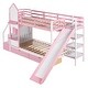 preview thumbnail 45 of 49, Twin-Over-Twin Bunk Bed with 2 Drawers 3 Shelves