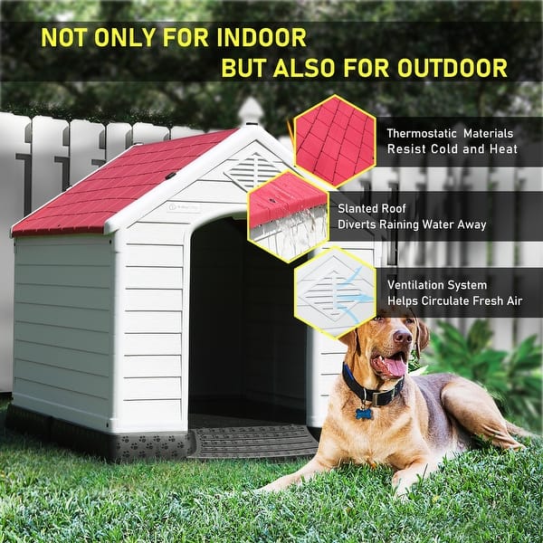 Ubuy Rimax Dog House Large Outdoor Dog