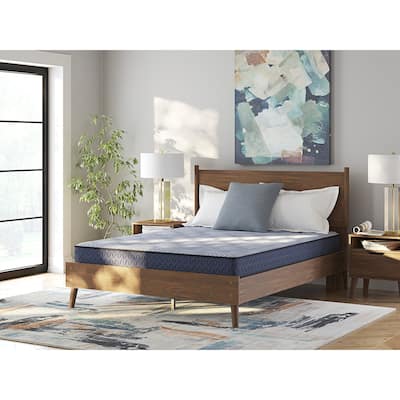 Signature Design by Ashley Peak 2.0 Bonnell Light Blue Mattress