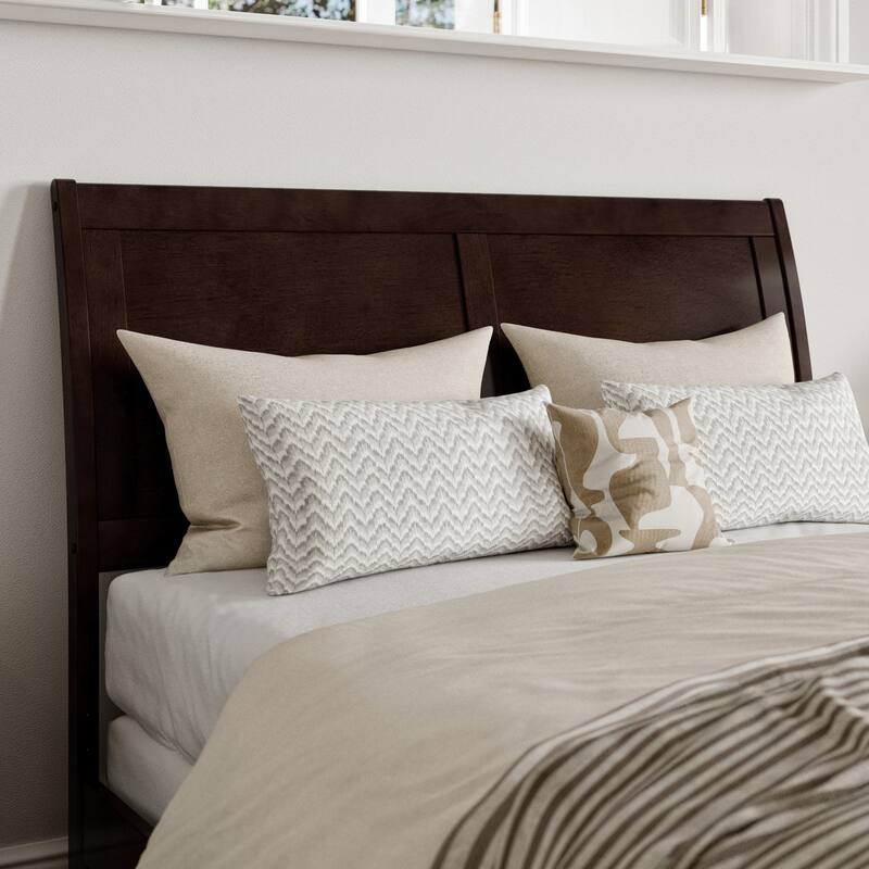 Portland Full Bed with Footboard and Twin Trundle in Espresso