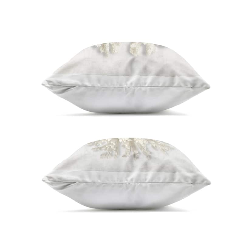 Stupell Distinct Natural Coral Printed Outdoor Throw Pillow Design by Caroline Kelly (Set of 2)