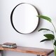 preview thumbnail 7 of 12, Metal Contemporary Wall Mirror 32 x 5 x 32Round