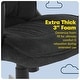 preview thumbnail 47 of 86, Serta Hannah Office Chair with Headrest Pillow, Adjustable Ergonomic Desk Chair with Lumbar Support