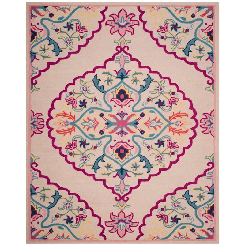 SAFAVIEH Handmade Bellagio Junie Medallion Wool Rug