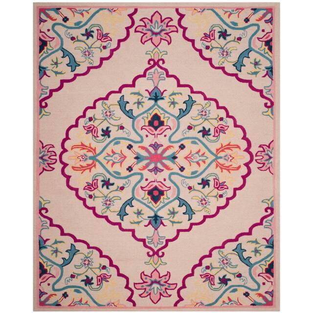 SAFAVIEH Handmade Bellagio Junie Medallion Wool Rug