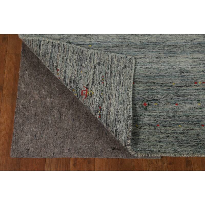 Hand Knotted Oriental 100% Wool Carpet Tribal Tribal Multi-Colored Gabbeh Area Rug - 7' 11'' X 5' 3''
