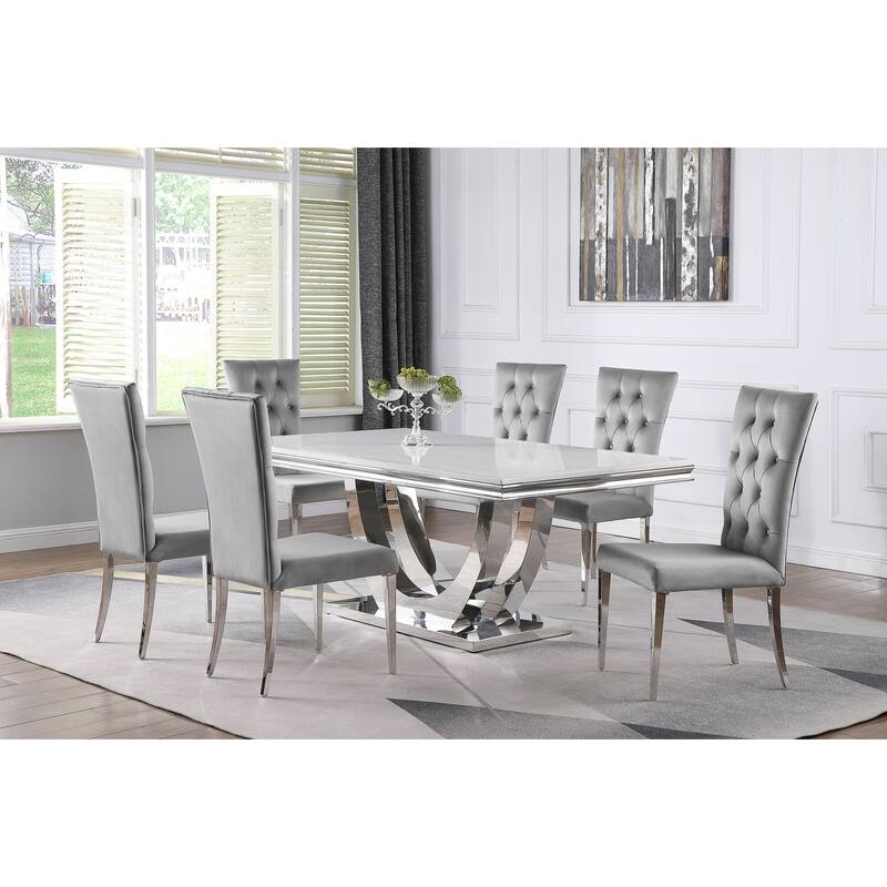 Allessandra 7-piece Rectangular Dining Room Set