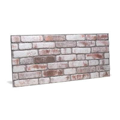 Wall!Supply UltraLight HD Printed 3D EPS Foam Panels, Set of 4 Panels (25.83 sq. ft.)