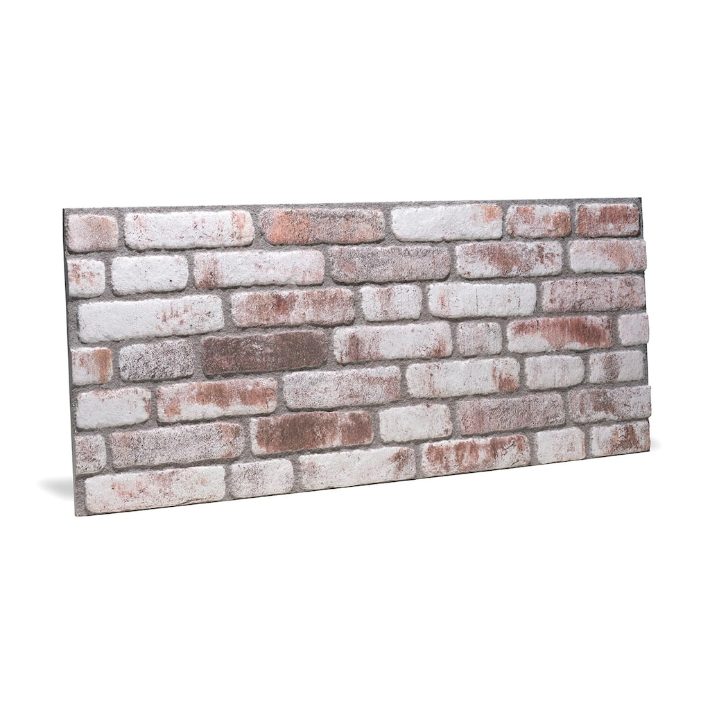 Wall!Supply UltraLight HD Printed 3D EPS Foam Panels, Set of 4 Panels (25.83 sq. ft.)