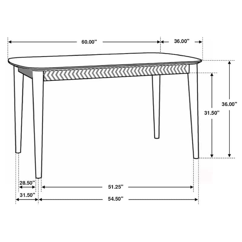 Partridge Natural Sheesham and Camel Rectangular Counter Dining Set