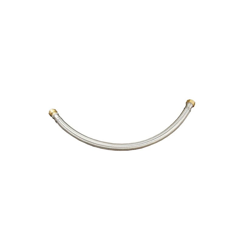 Jones Stephens 3/4" x 3/4" FIP x 12" PlumBite� Push On Water Heater - Silver