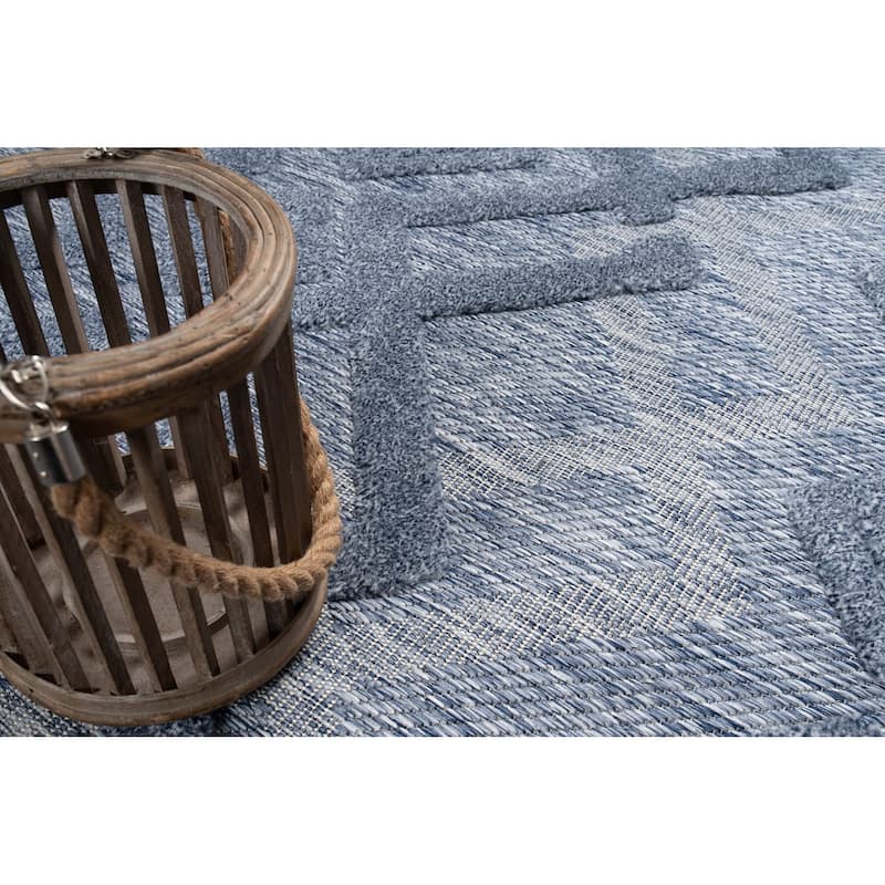 LaDole Rugs Geometric Modern Contemporary Runner Rug