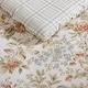 preview thumbnail 6 of 9, Laura Ashley Bramble Floral Cotton Reversible Comforter Set