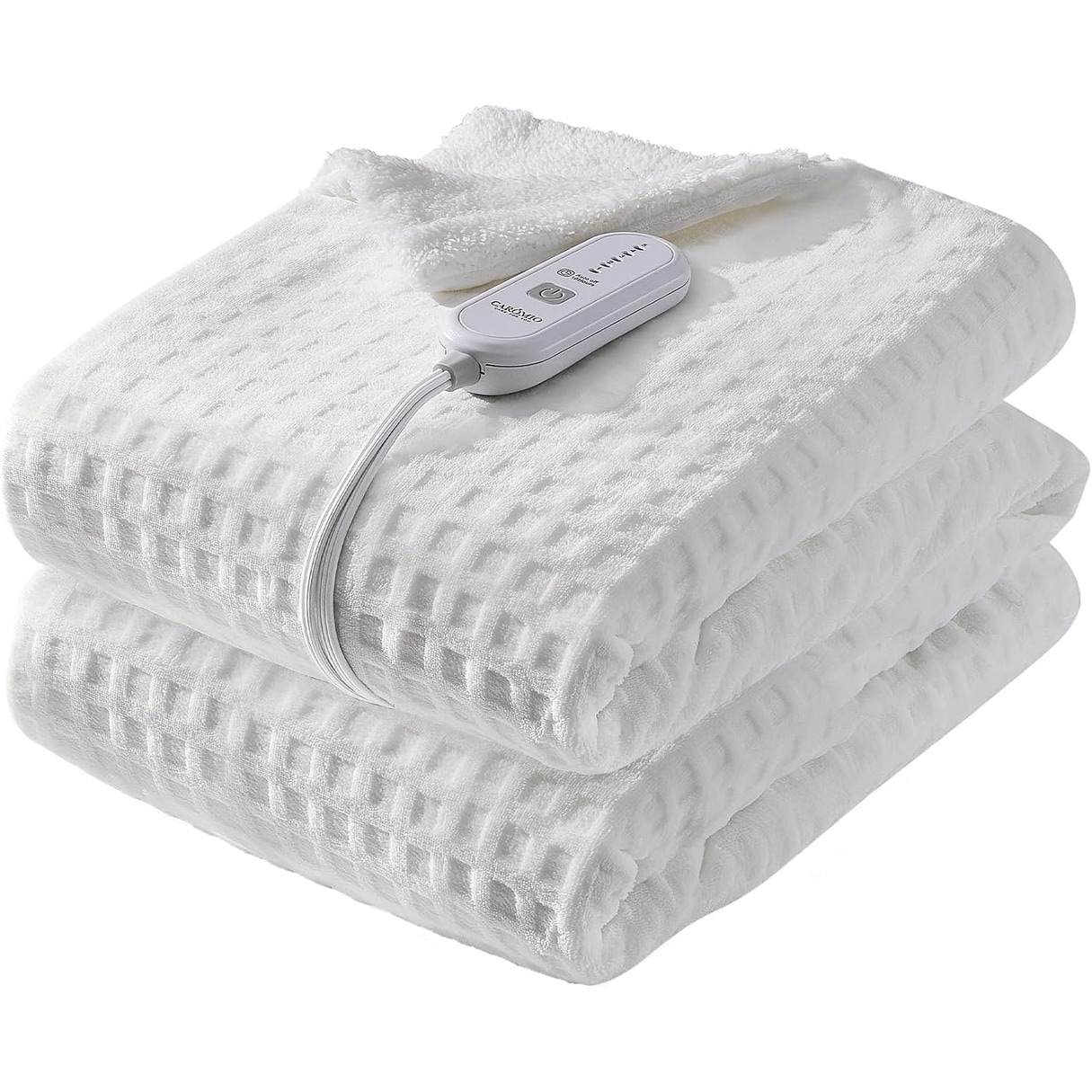 HEATED BLANKET ホワイト Amazon.com: Sealy Electric Blanket Twin Size, Soft Sherpa Heated