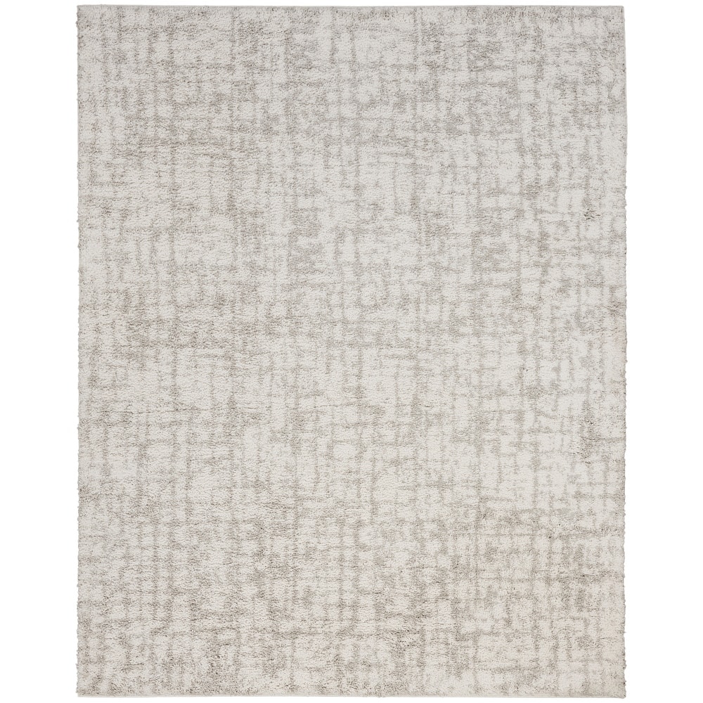 Nourison Modern Shag Indoor only Abstract Area Rug