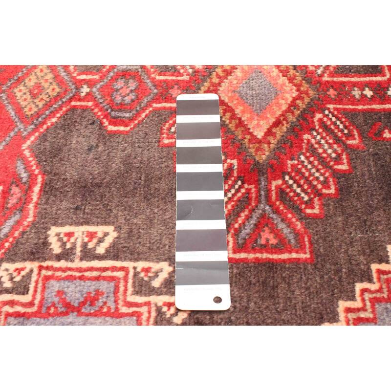 ECARPETGALLERY Hand-knotted Andelz Black Wool Rug - 4'3 x 6'8