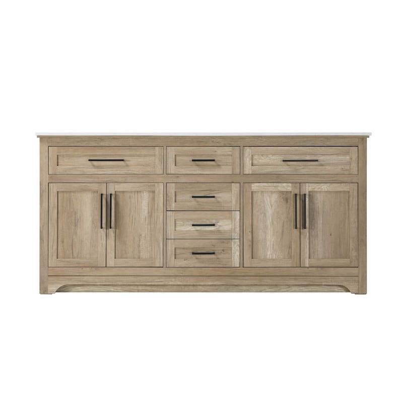 Nathaniel Double Bathroom Vanity (54-84 inch)