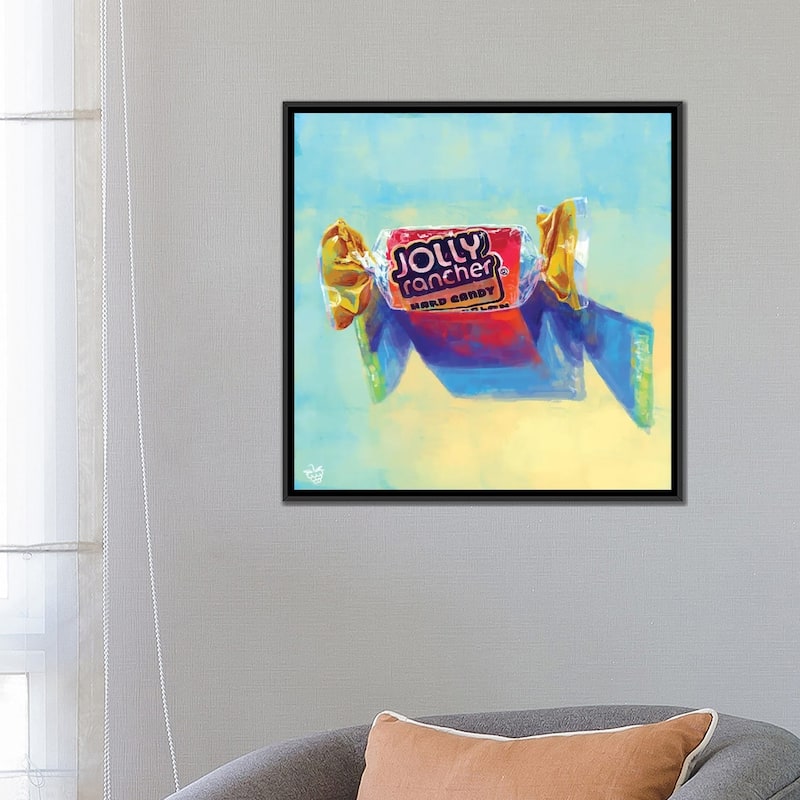 iCanvas "Jolly Rancher" by Very Berry Framed