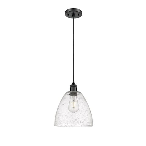 Innovations Lighting Ballston Bristol Glass 1 Light 9" Cord Hung Mini Pendant